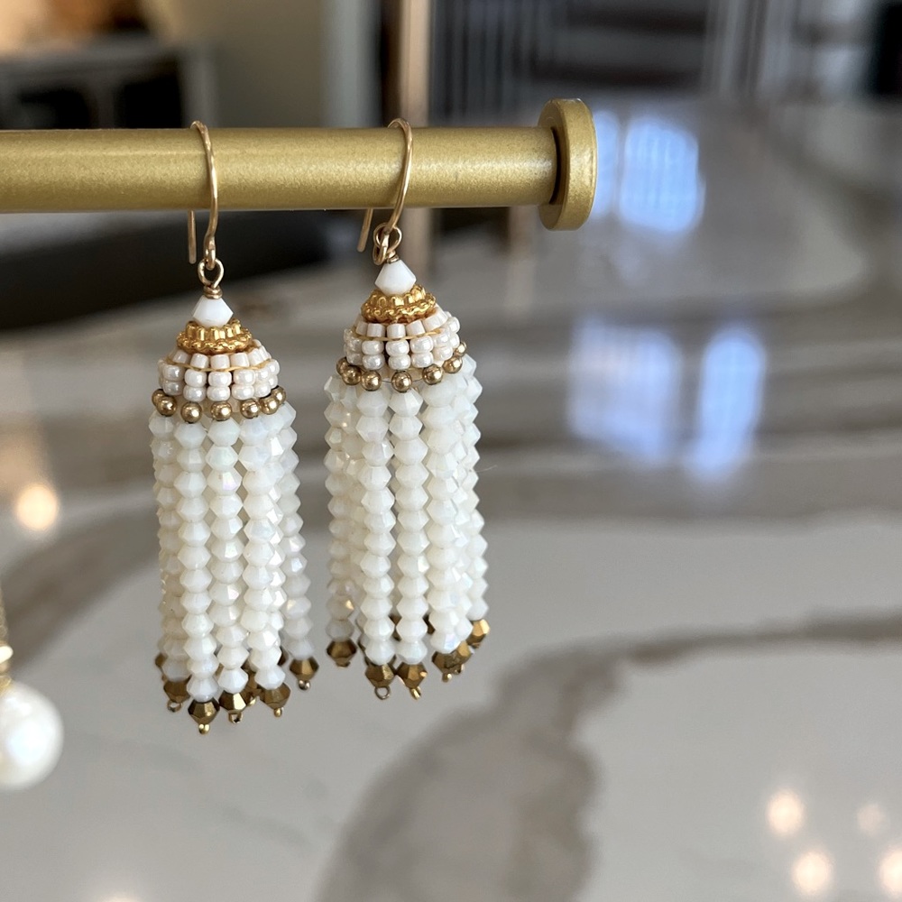 Miguel Ases Tassel Earrings